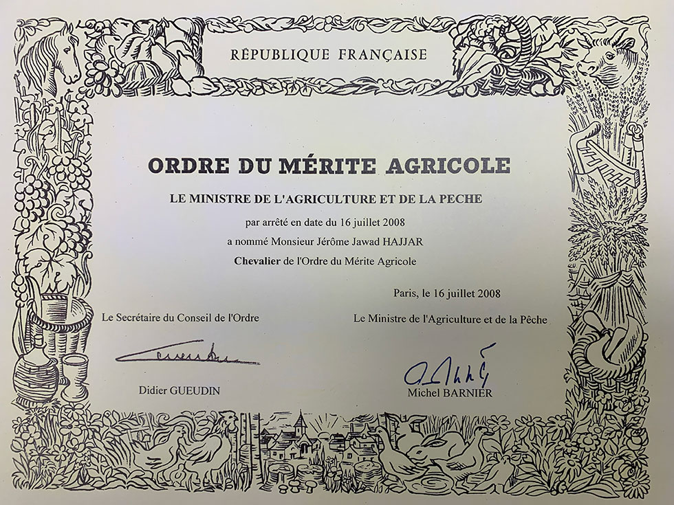 jerome-hajjar-ordre-du-merite-agricole